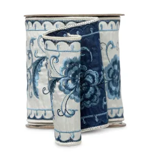 Chinoiserie Peony Ribbon