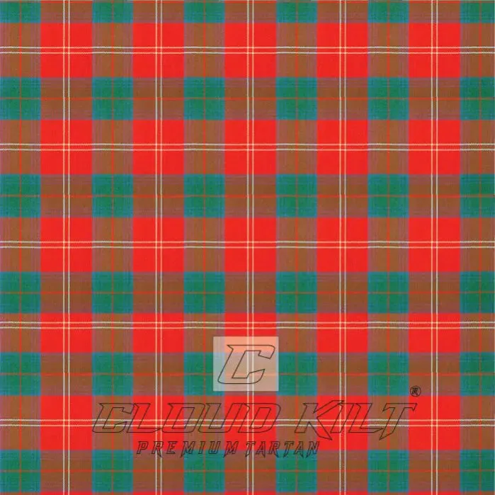 Chisholm Red Ancient Premium Tartan Kilt