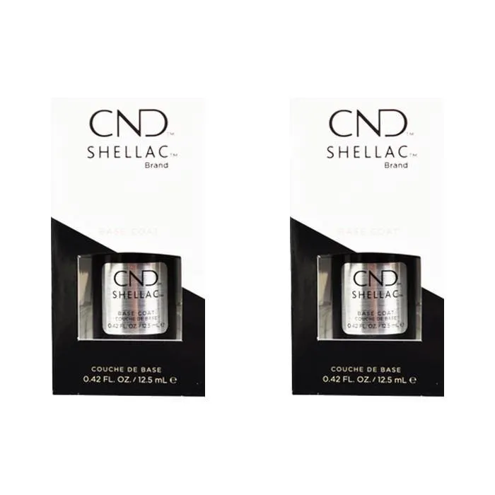 CND Shellac UV Base Coat 0.25oz - Pack of 2