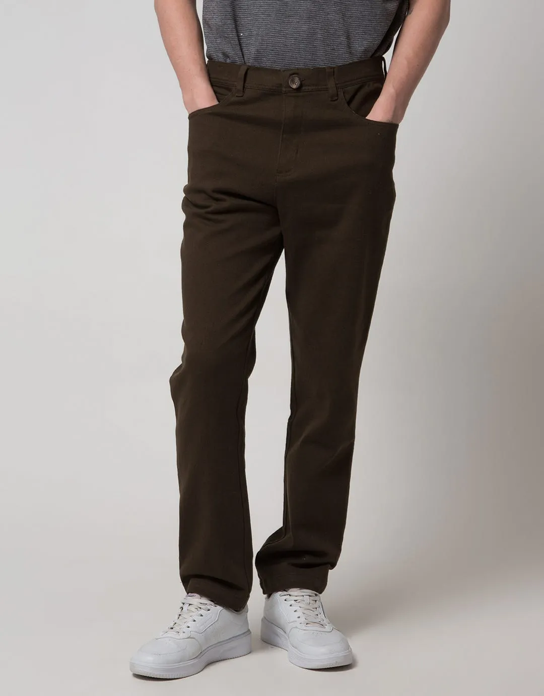 Cole Long Pants Woven Satin Finish Straight