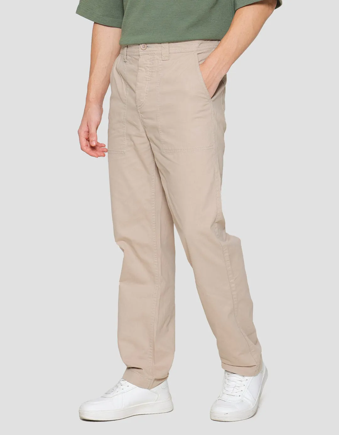 Cole Reguler Patch Pocket Celana Panjang Pria