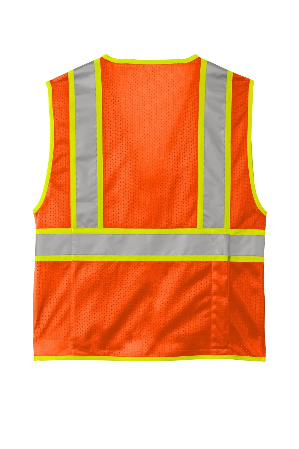 CornerStone ANSI 107 Class 2 Surveyor Zippered Two-Tone Vest. CSV105