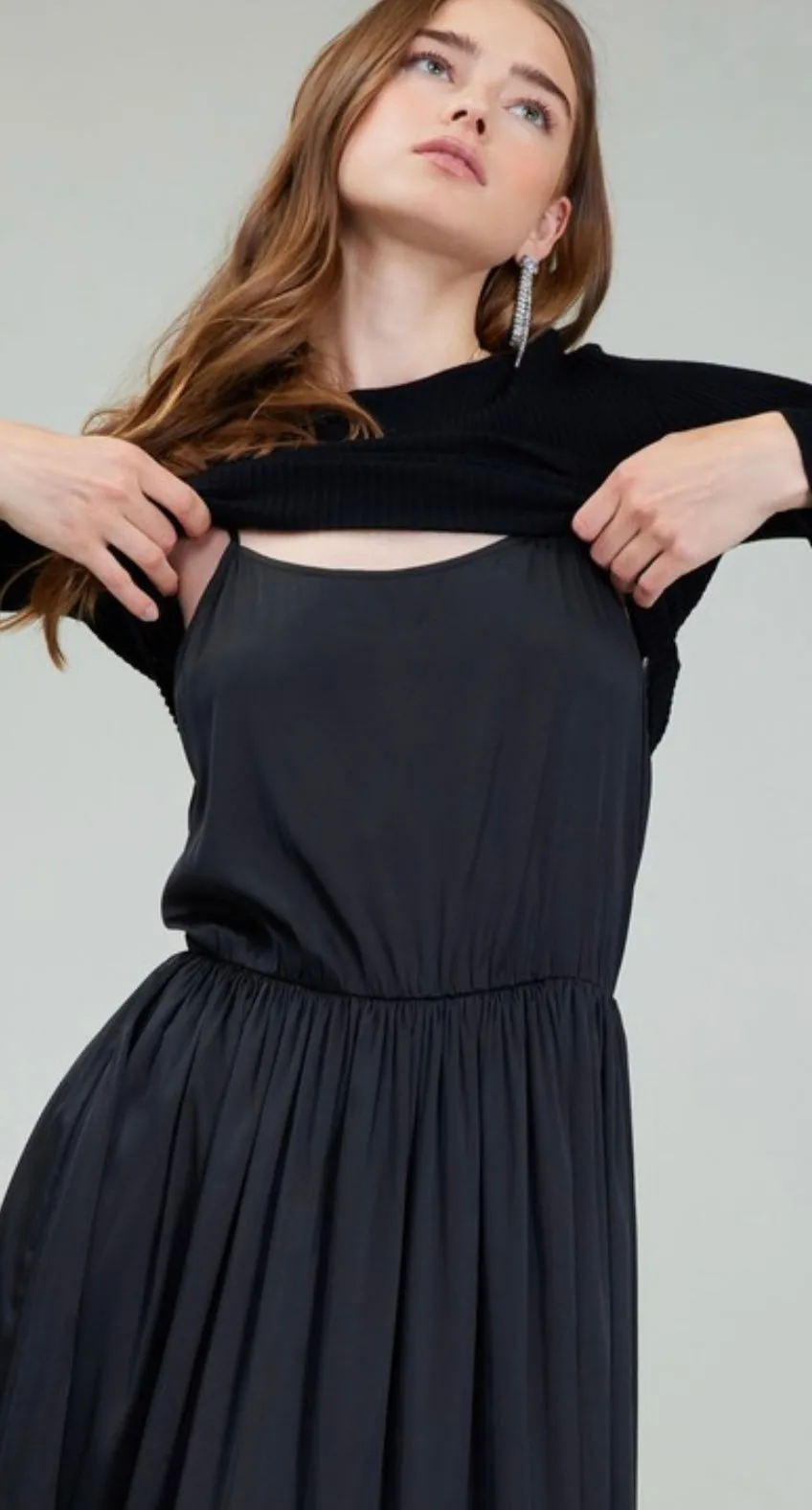 Current Air Sweater Dress Set