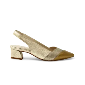 DI CHENZO Women's 9910 Multi-Metallic Leather Combo