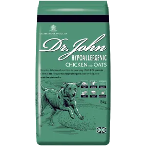 Dr Johns - Chicken & Oats (Hypoallergenic) - 15kg