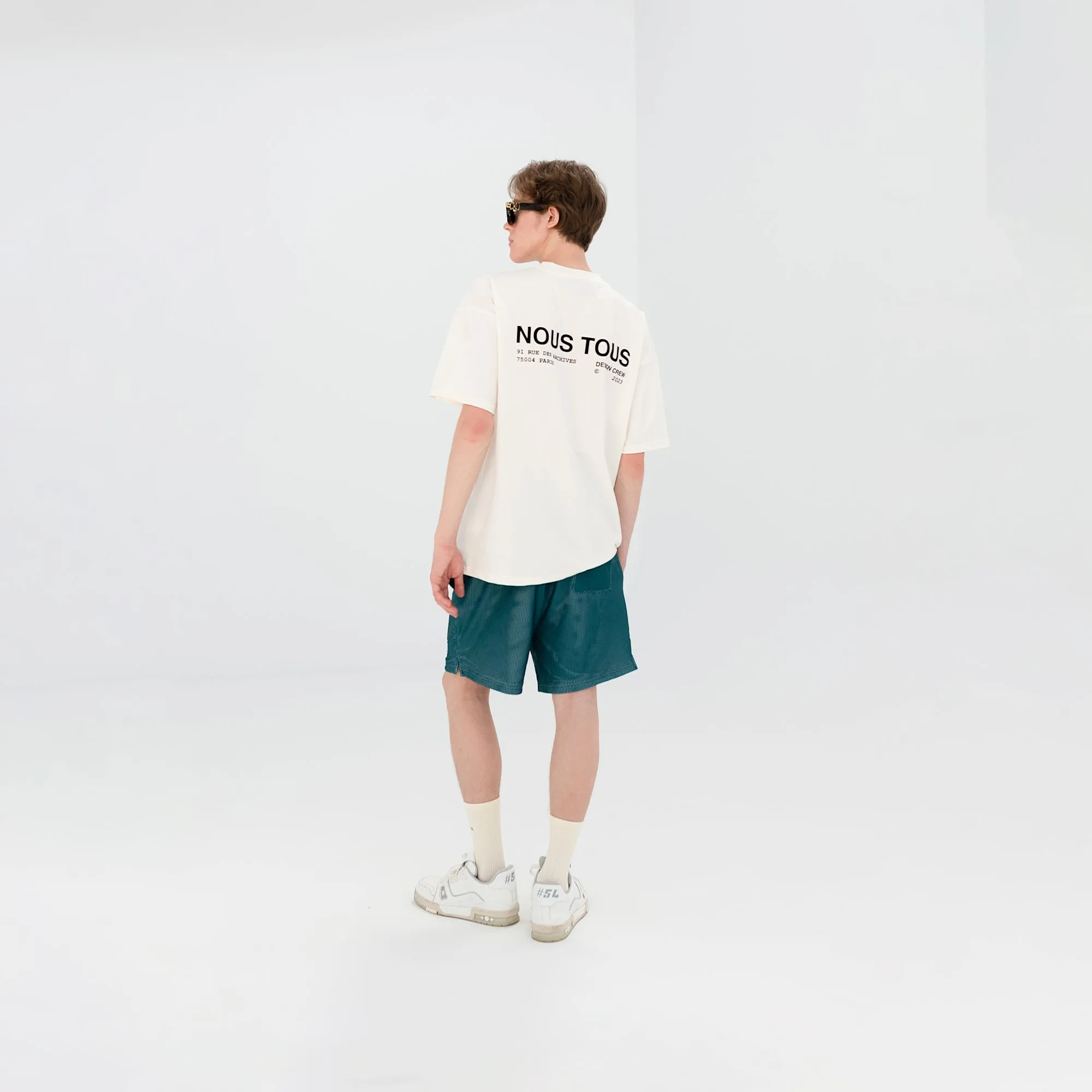 DRIP MESH SHORTS JADE GREEN