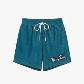 DRIP MESH SHORTS JADE GREEN