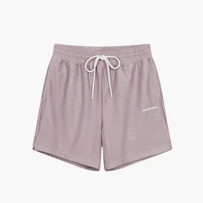 DRIP MESH SHORTS TAUPE