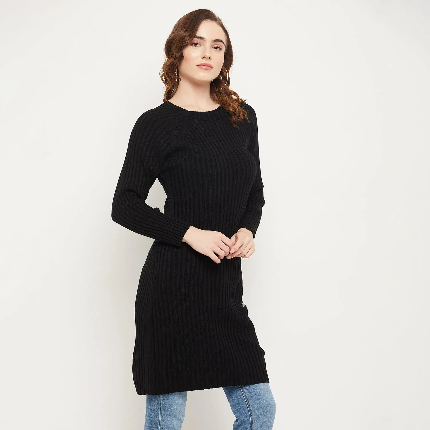 Duke Stardust Women Solid Long Pullover (SDS1028)