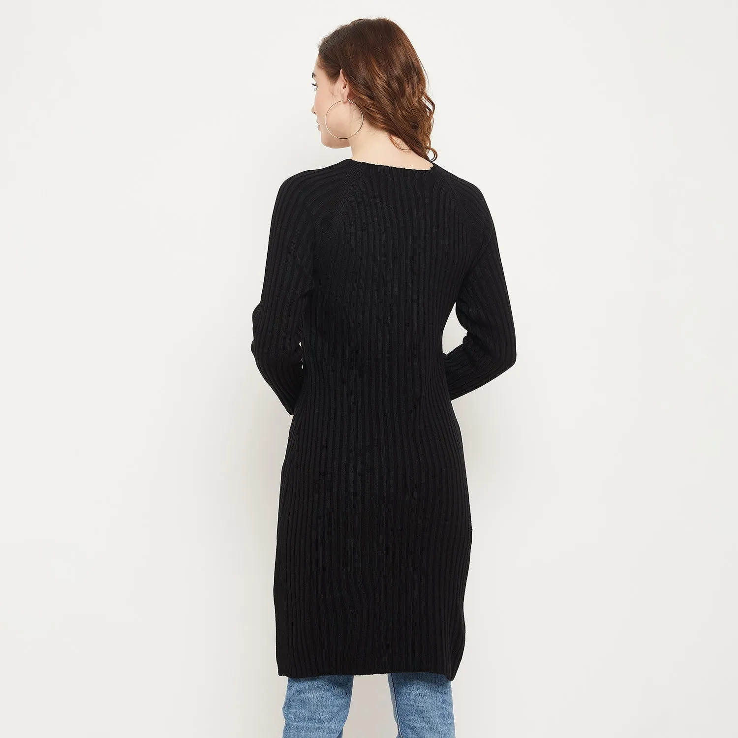 Duke Stardust Women Solid Long Pullover (SDS1028)