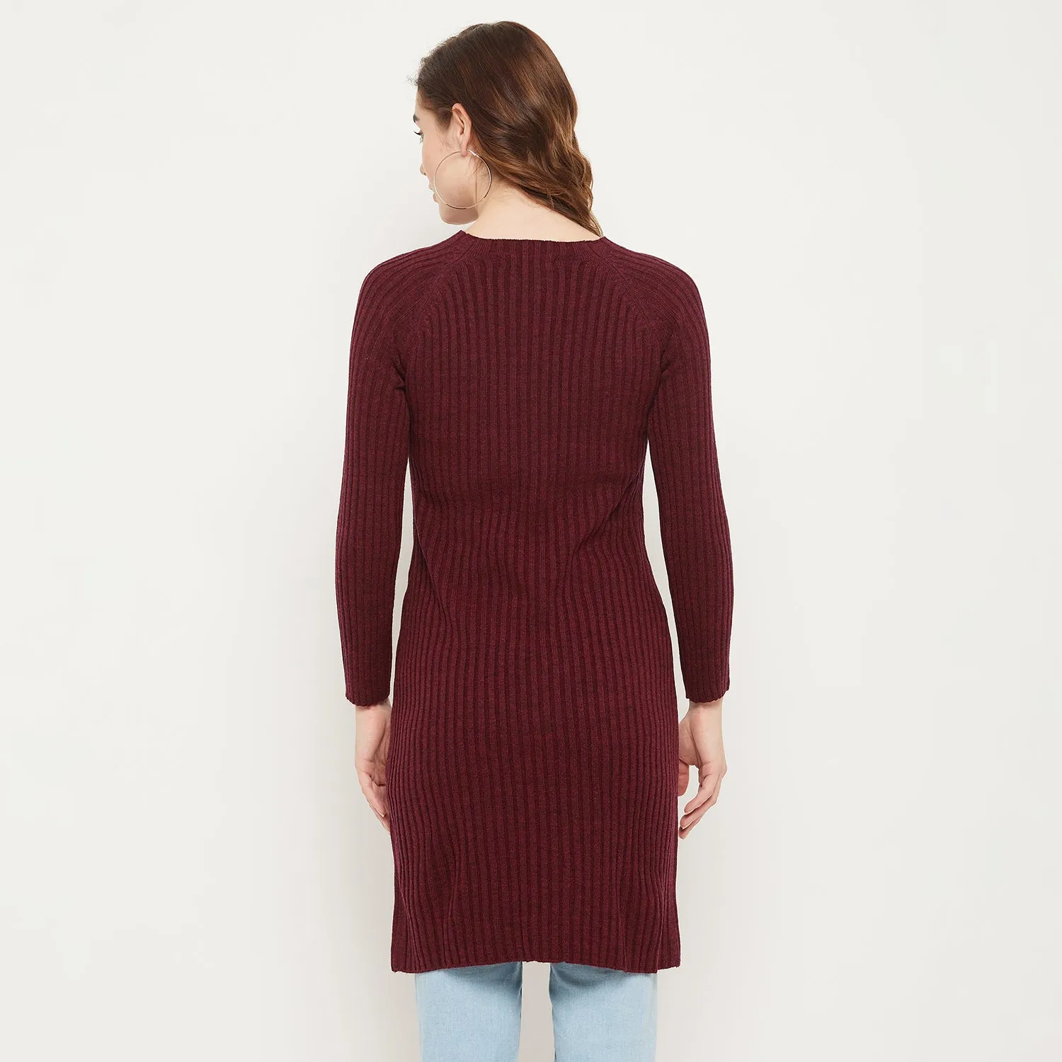 Duke Stardust Women Solid Long Pullover (SDS1028)