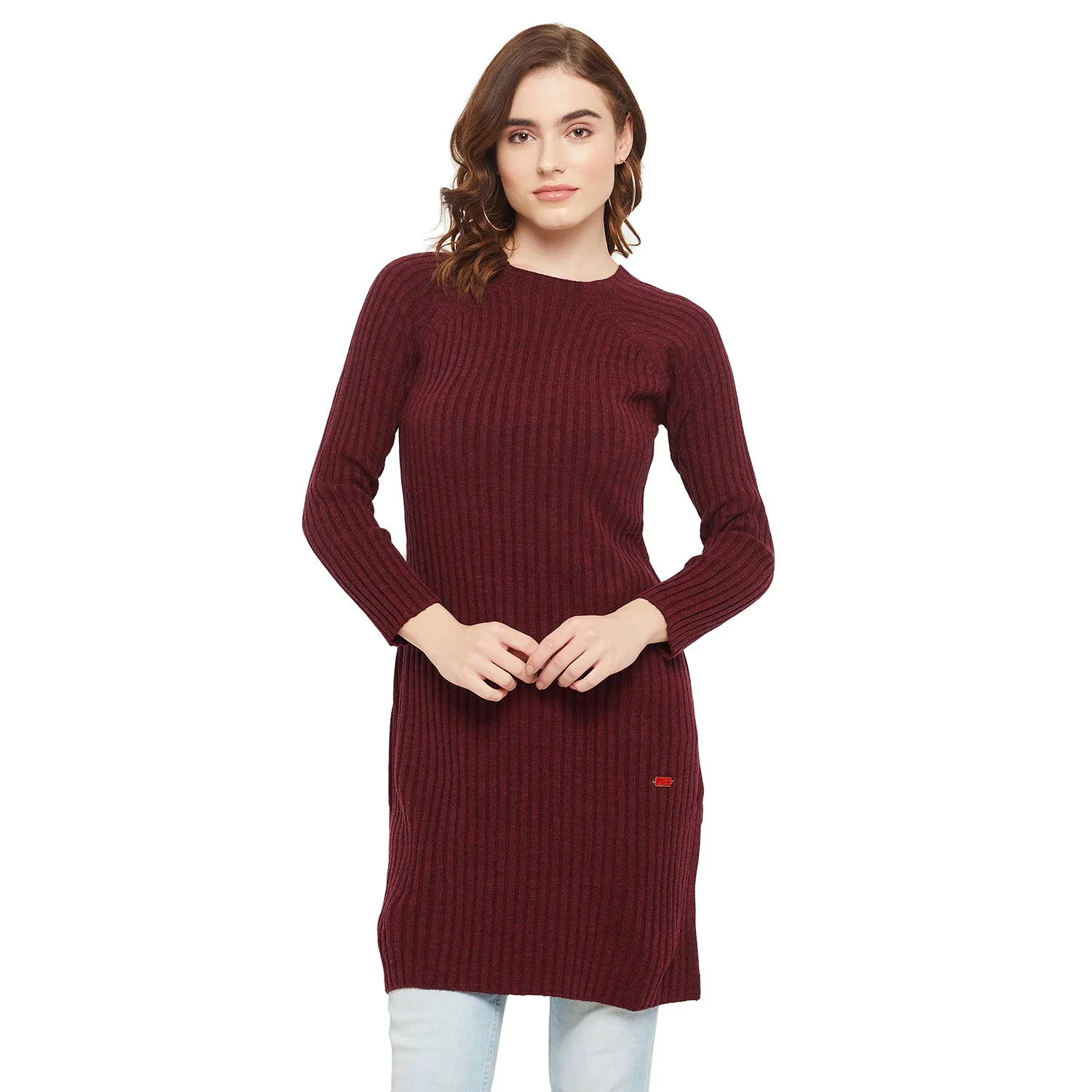 Duke Stardust Women Solid Long Pullover (SDS1028)