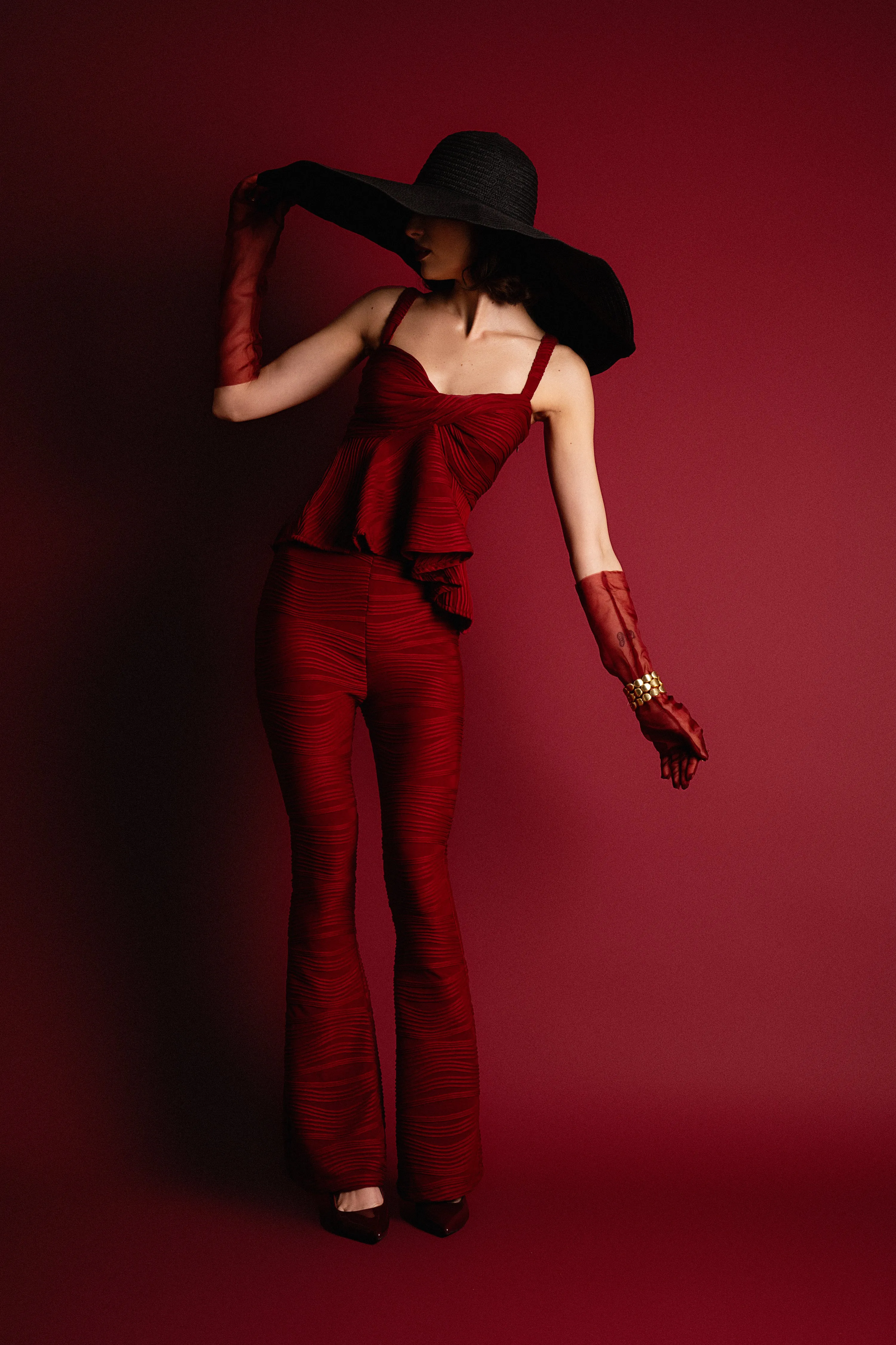 ELENA Plisse Pant