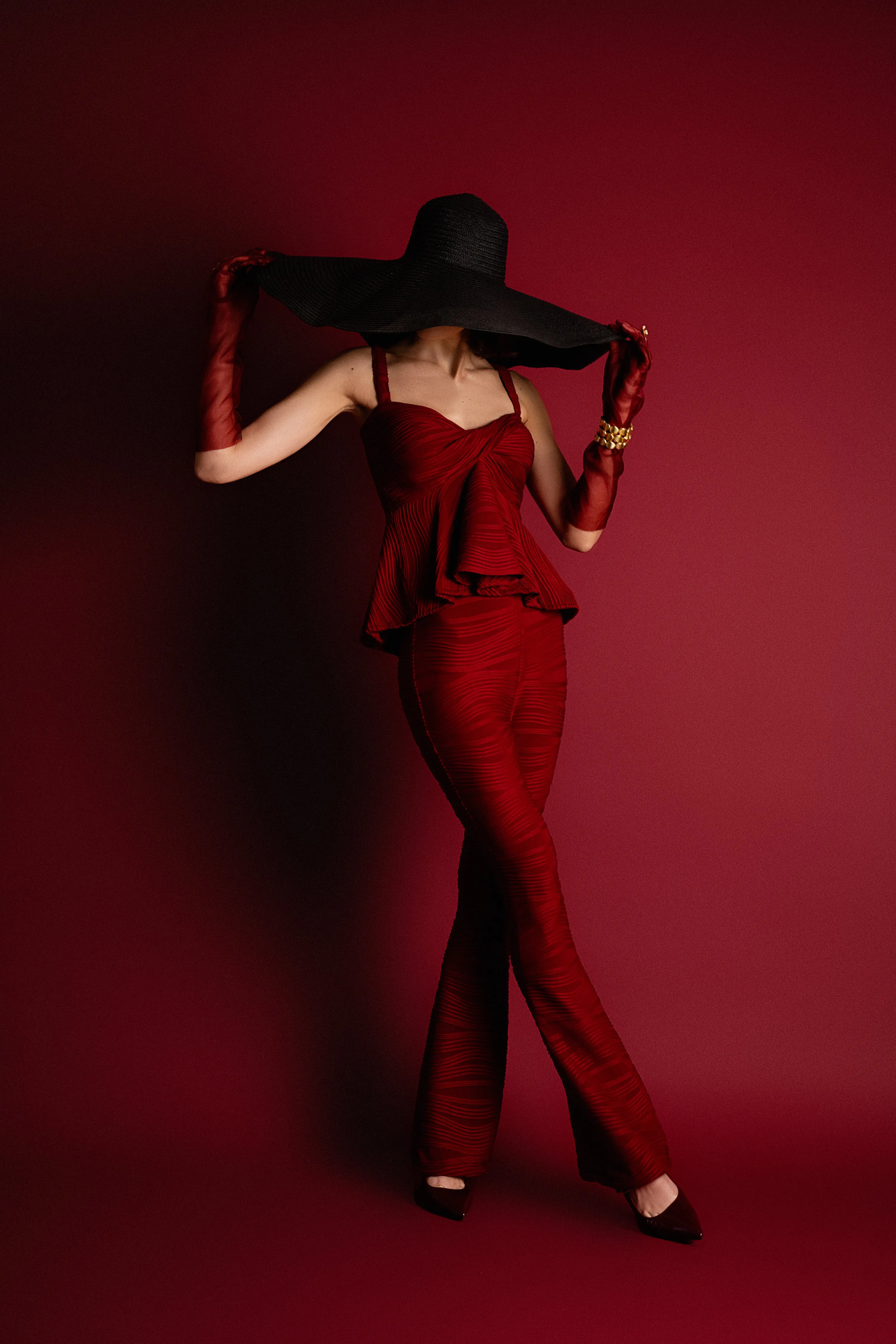 ELENA Plisse Pant