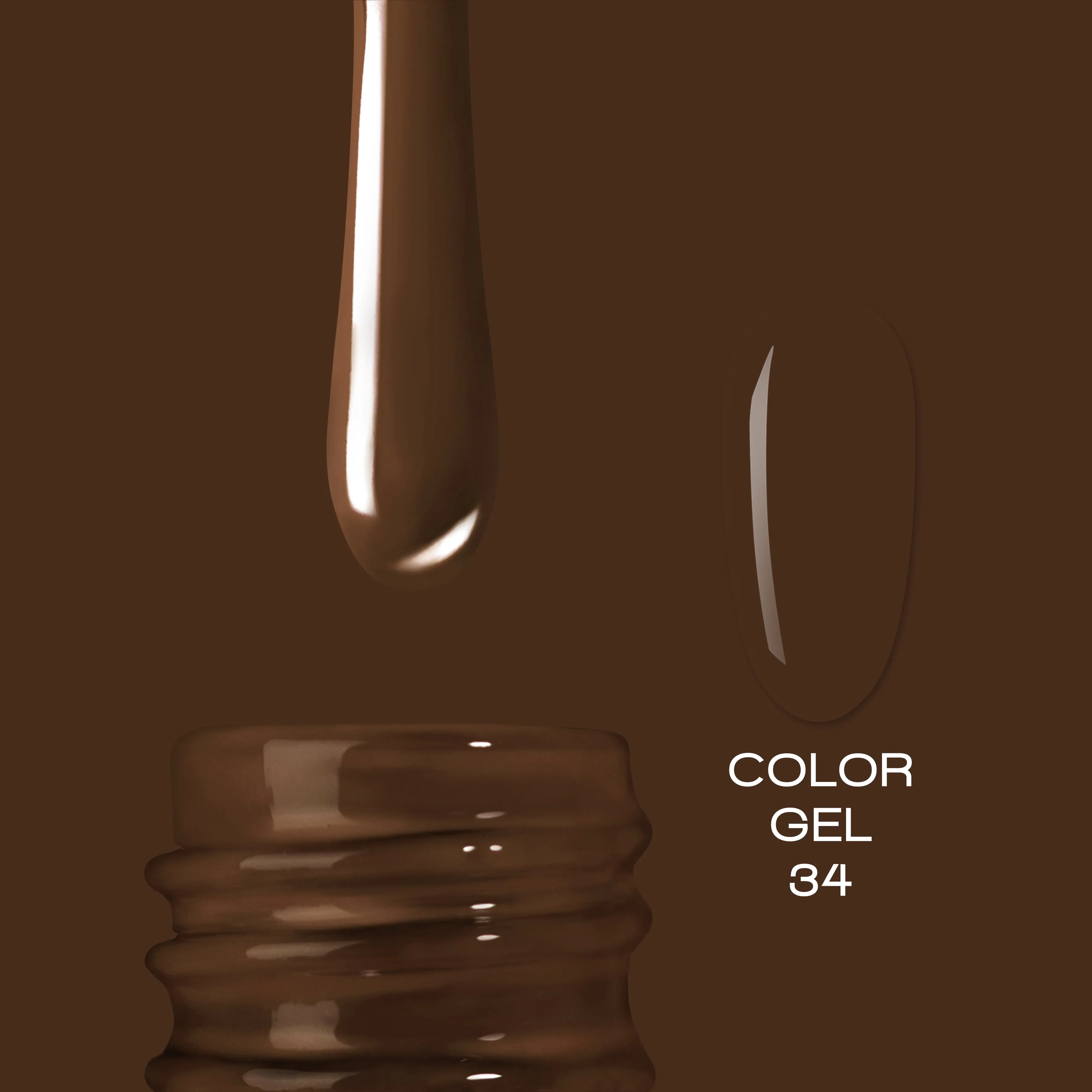 ELITE EMBRACE Professional Gel Color 34 10ml ECG3410
