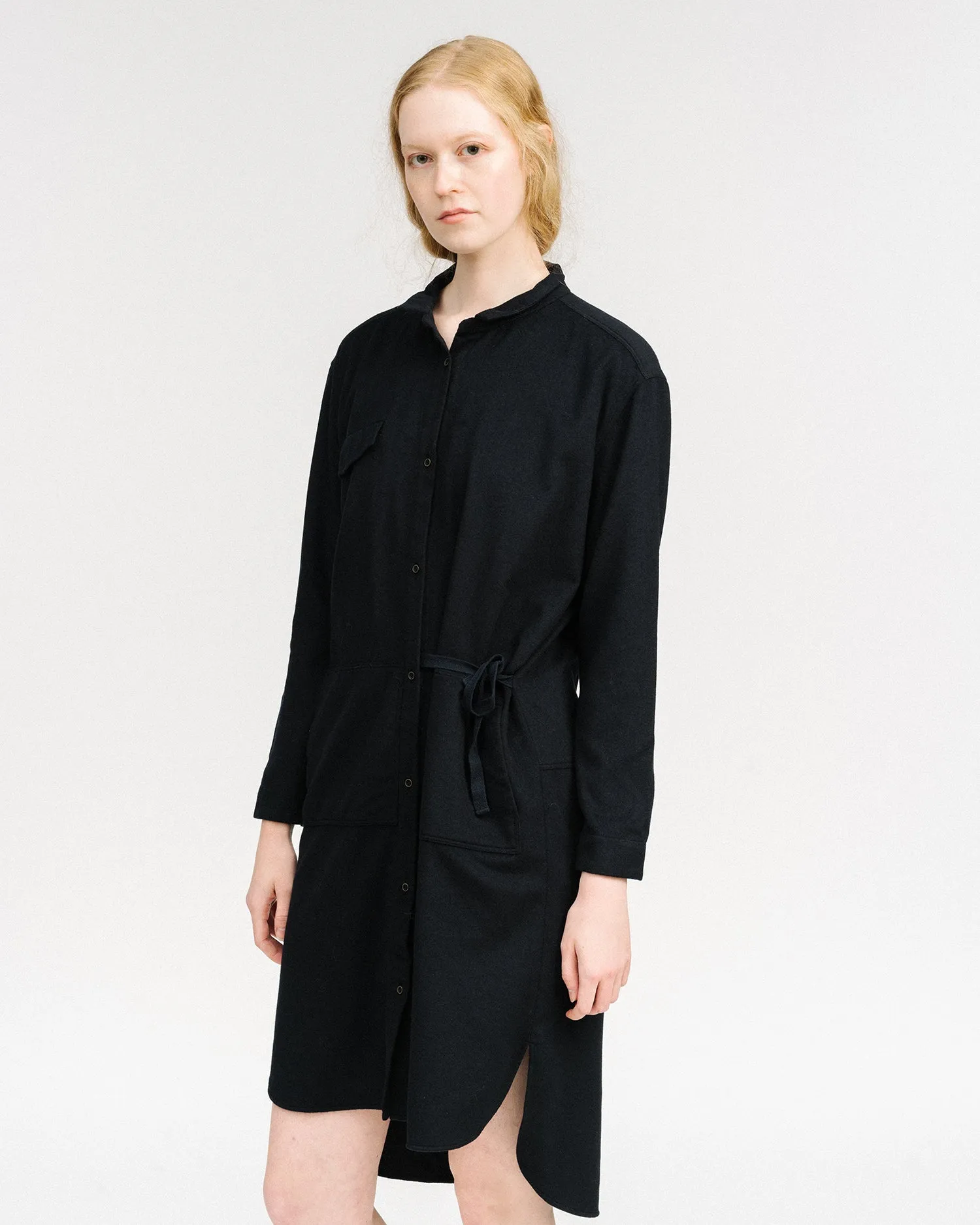 Elna shirt dress in ink