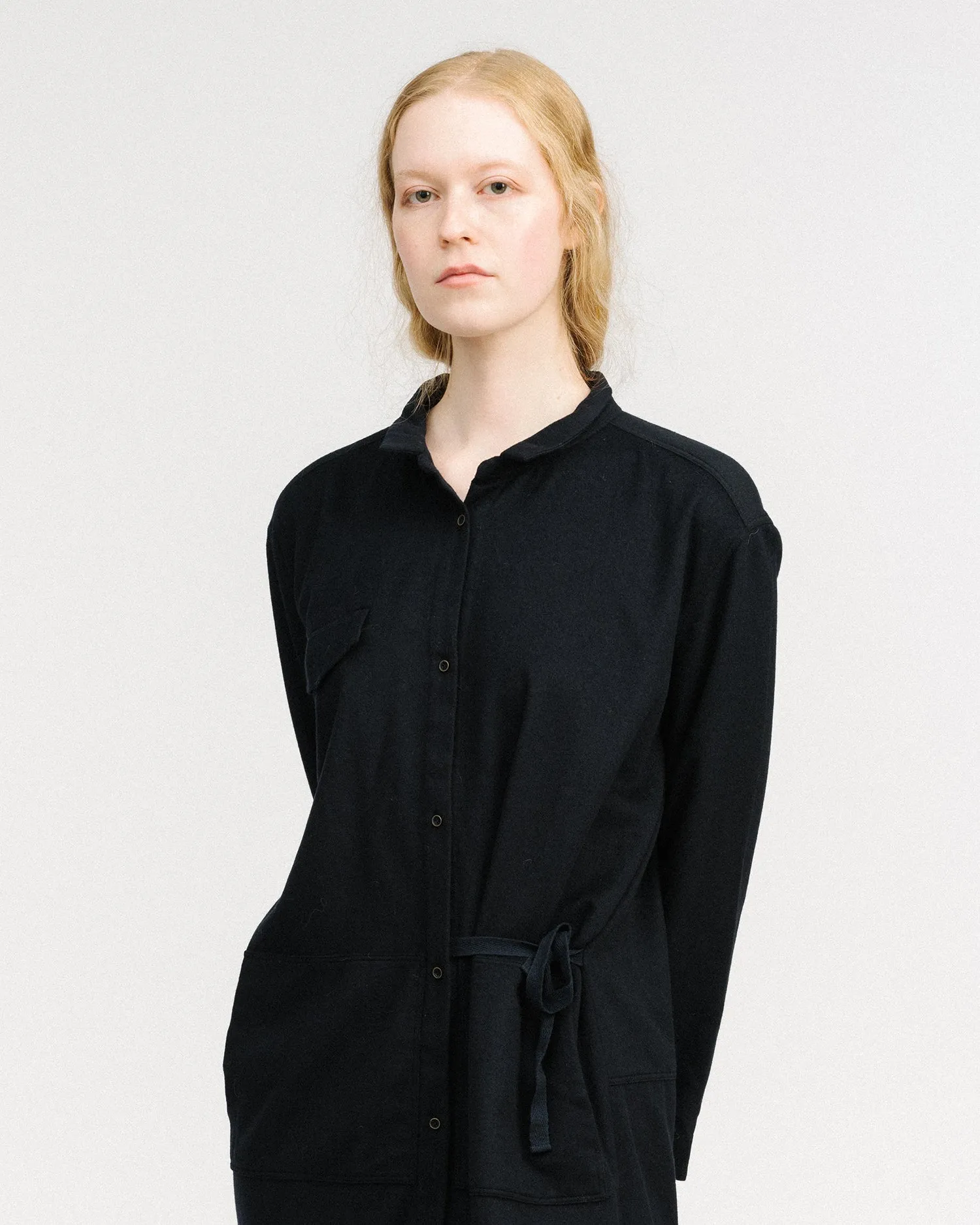 Elna shirt dress in ink