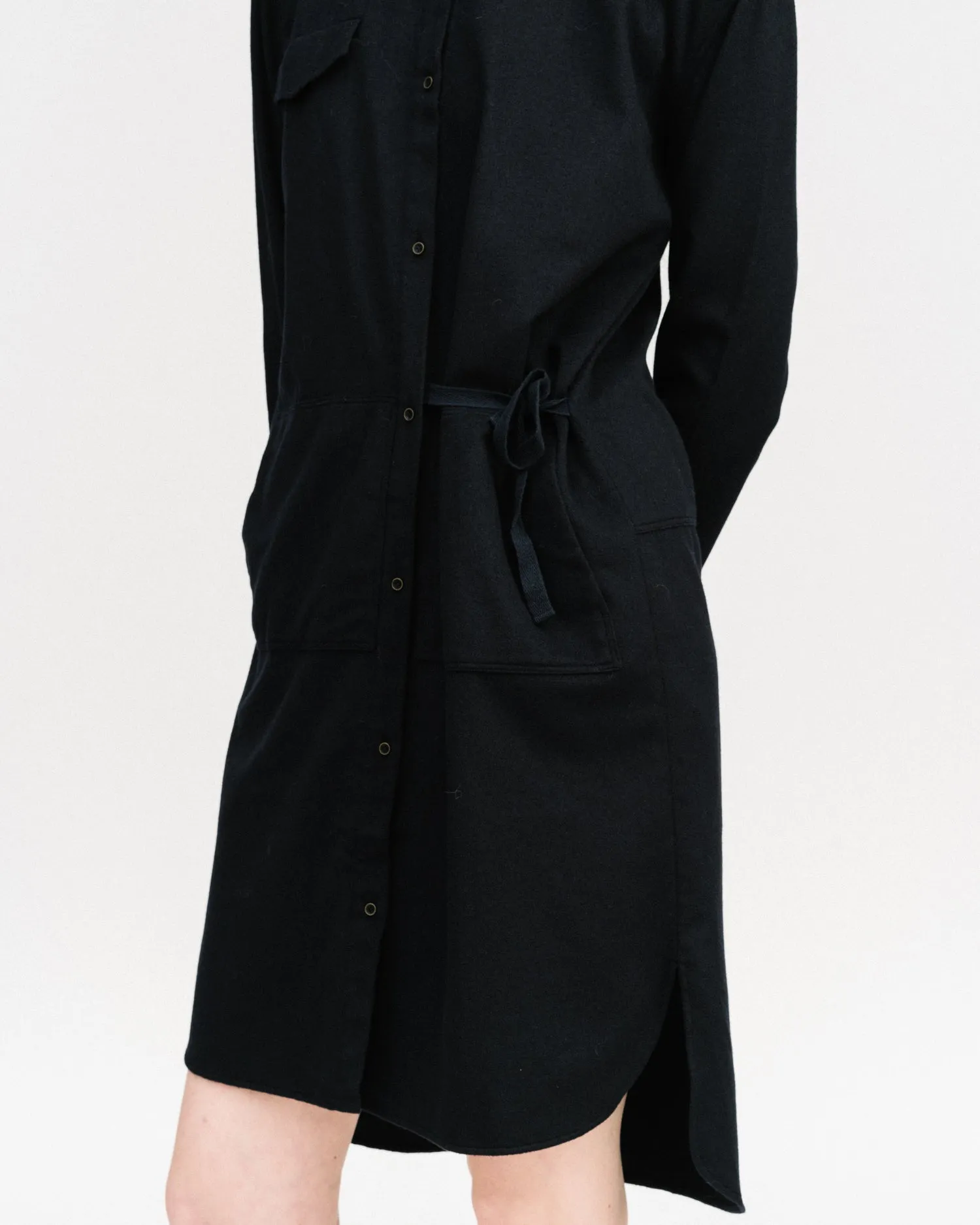 Elna shirt dress in ink
