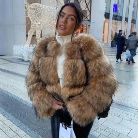 Faux Fur Coat