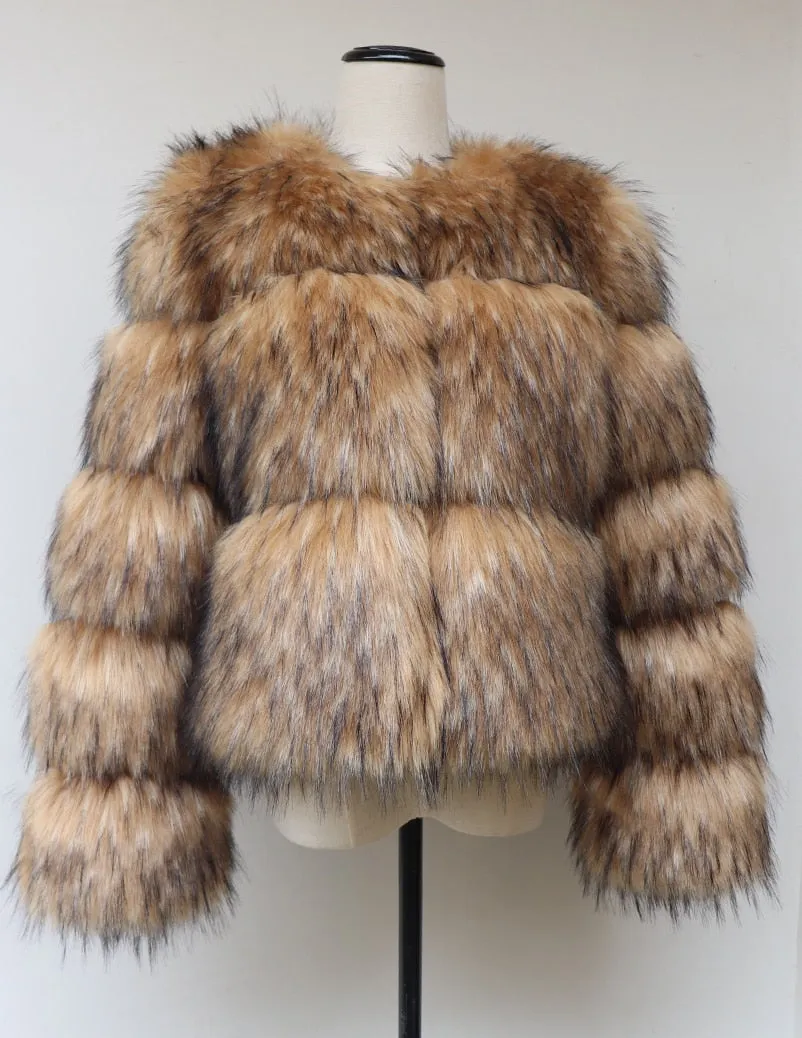 Faux Fur Coat