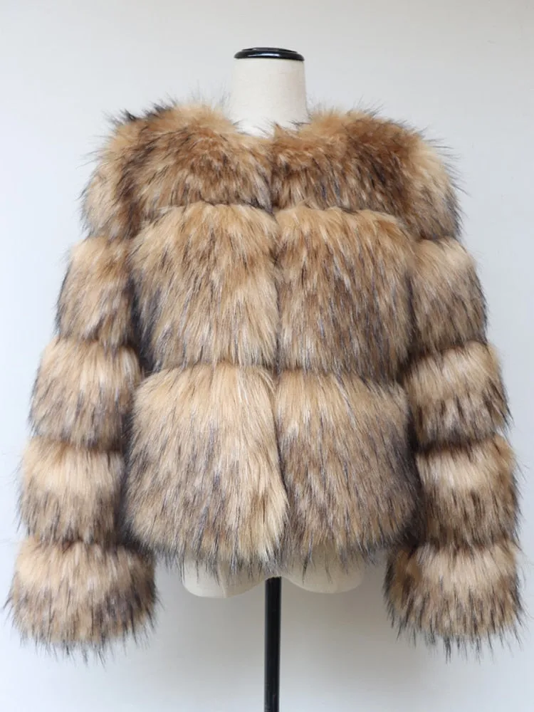 Faux Fur Coat