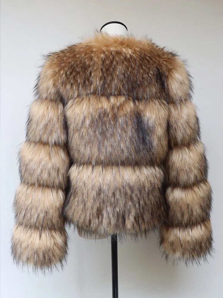 Faux Fur Coat