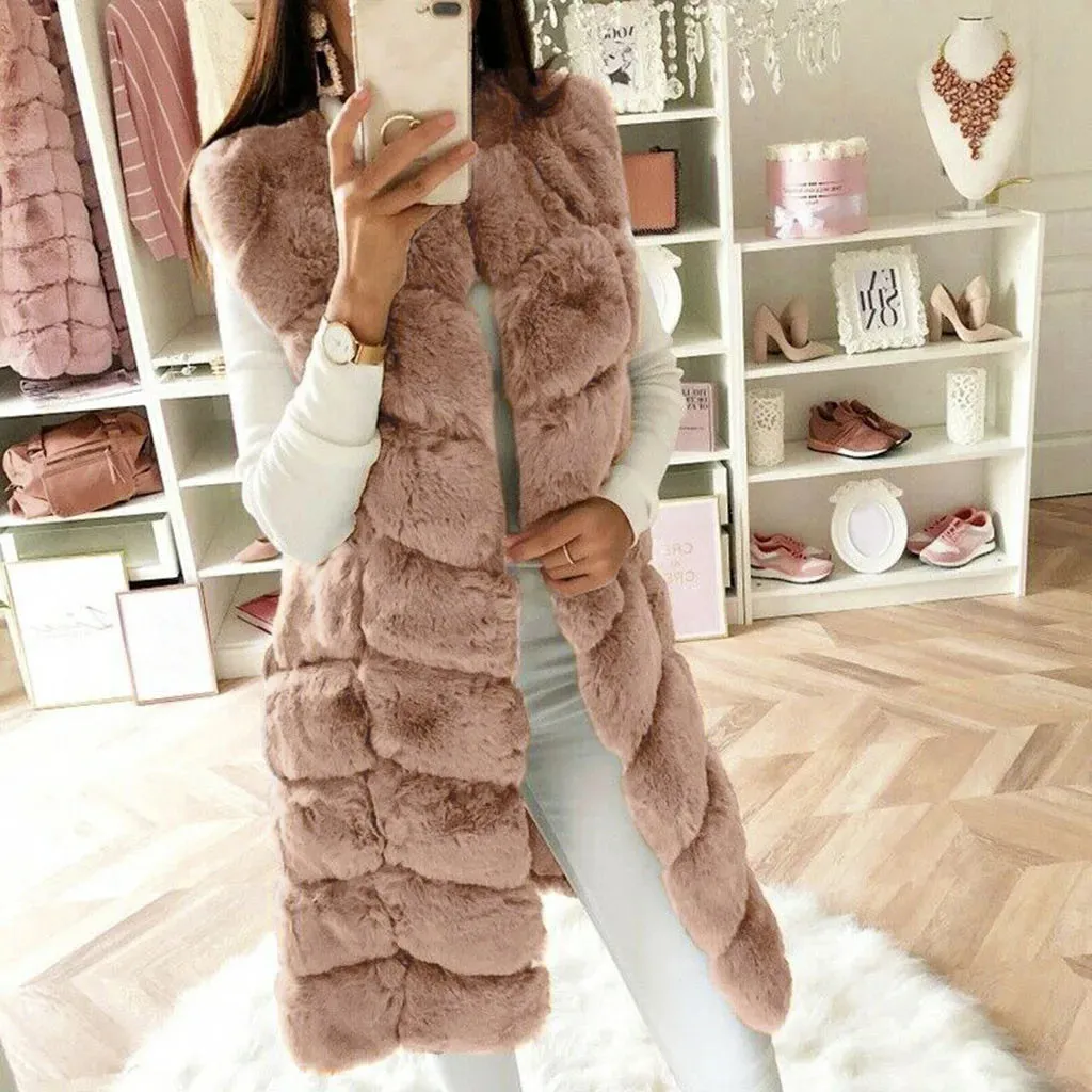 Faux Fur Vest