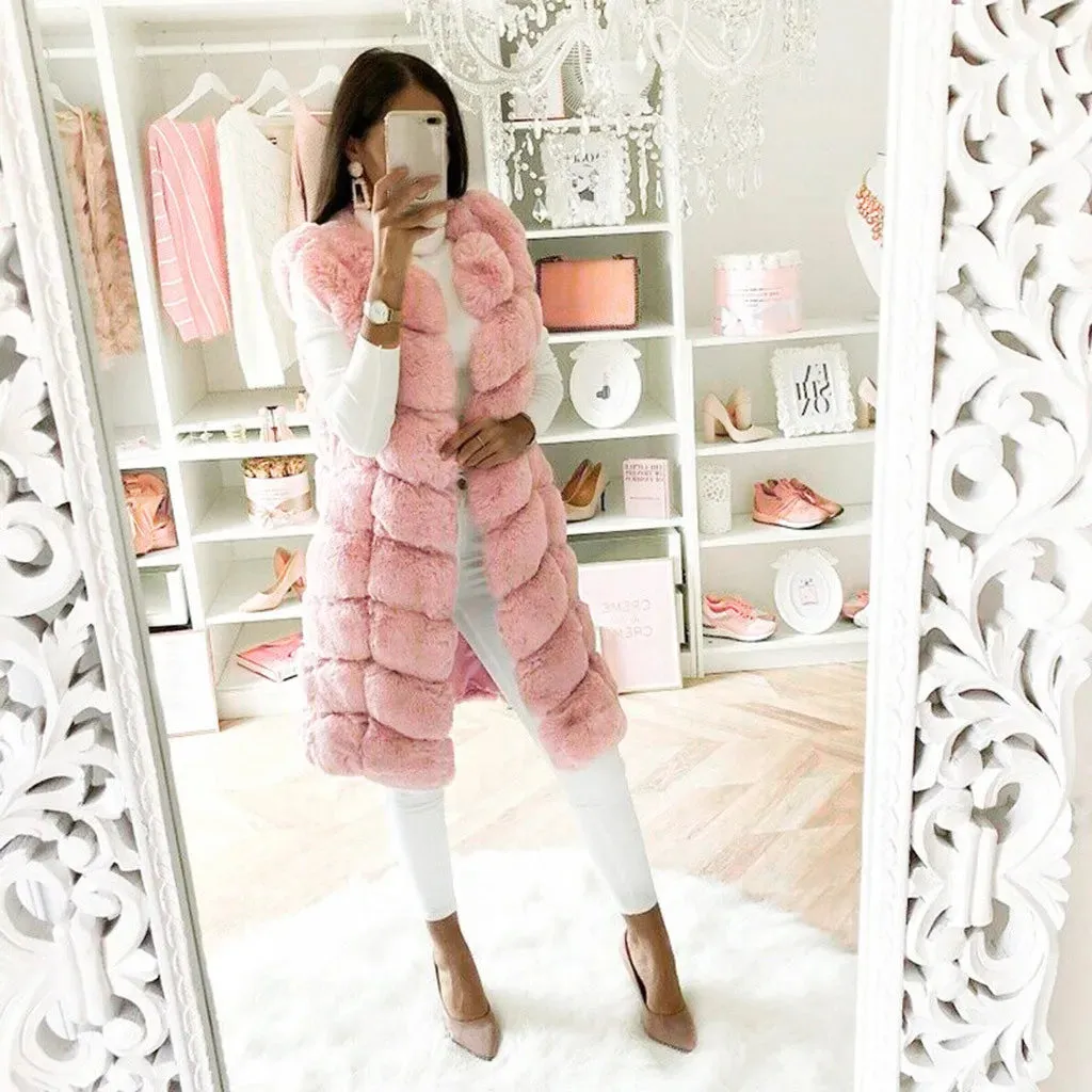 Faux Fur Vest