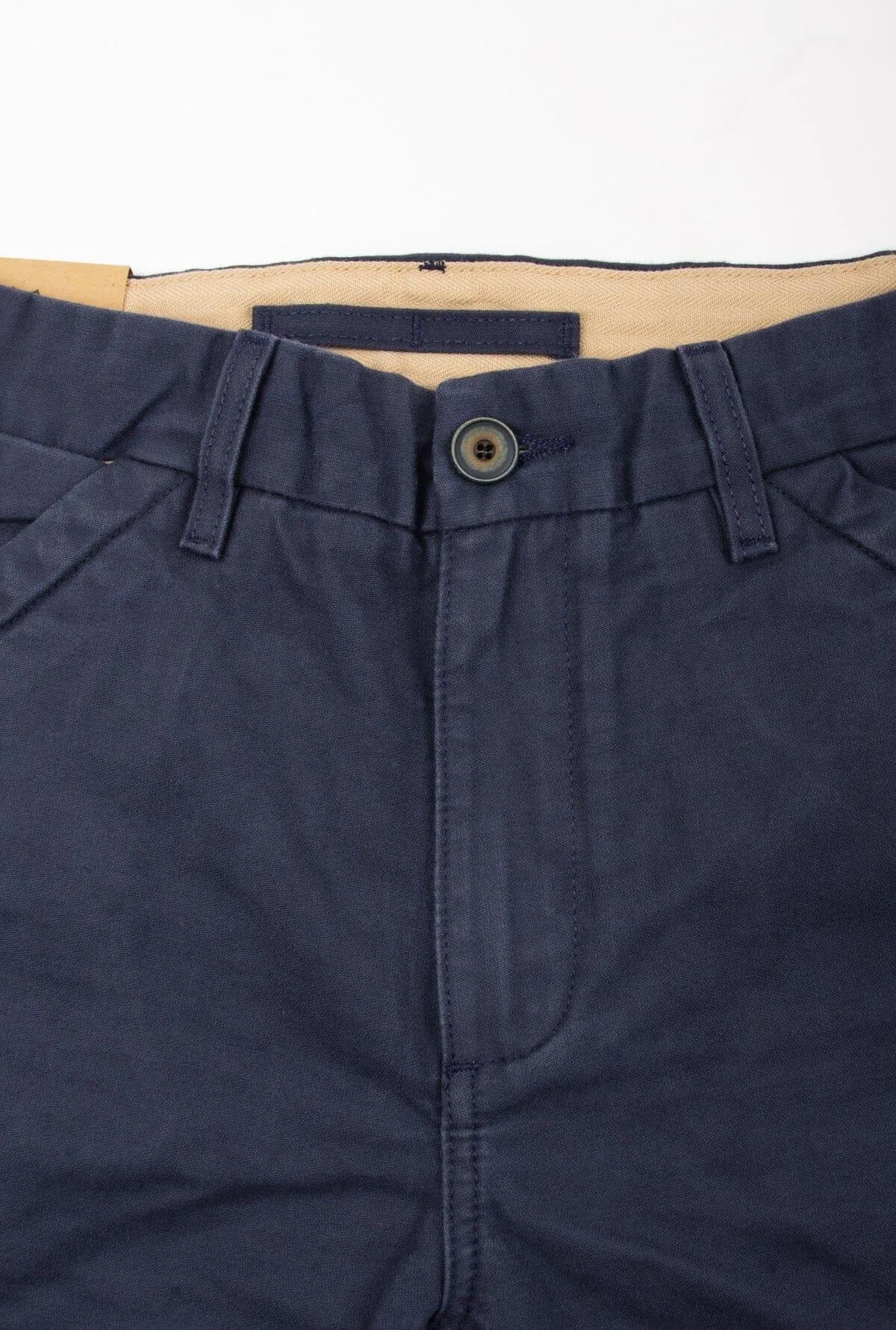 Freenote Cloth - Workers Chino Slim Fit 14oz Slub Navy