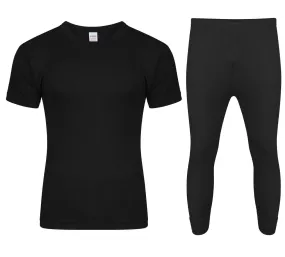 FULL SET BLACK WITH SHORT SLEEVE T-SHIRT