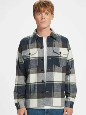 GABBA BLUE CHECK OVERSHIRT