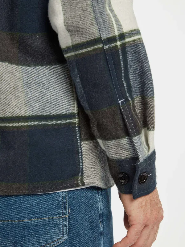 GABBA BLUE CHECK OVERSHIRT