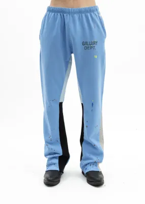 Gallery Dept Painted Flare Royal Blue Sweatpants