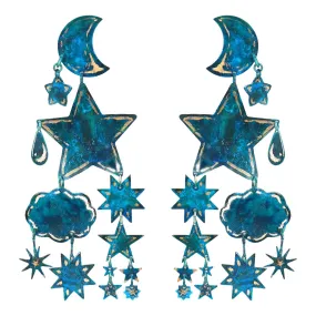 Gilded Zellige Earrings