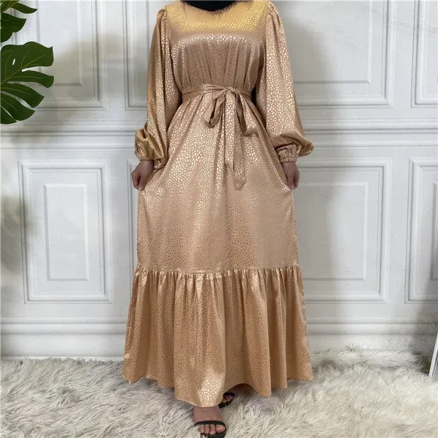 Glittery Dubai Romantic Abaya