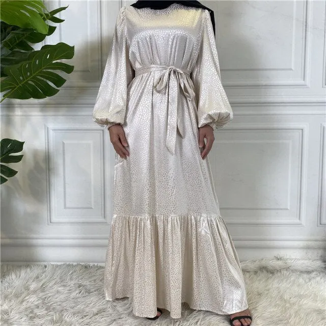 Glittery Dubai Romantic Abaya