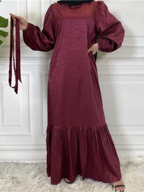Glittery Dubai Romantic Abaya