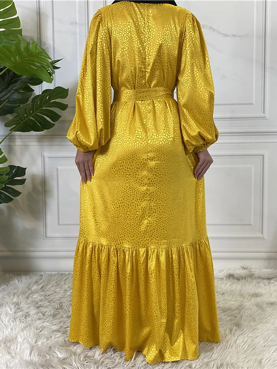 Glittery Dubai Romantic Abaya