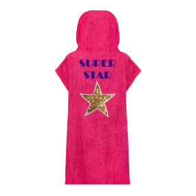 Gold Sequin Star Beach Robe
