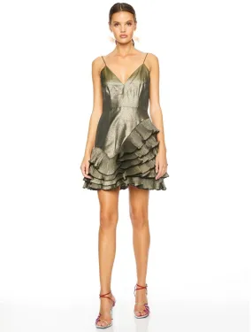 GOLDA RUFFLE MINI DRESS