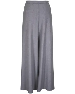 Grey Cashmere Challis Chute Pant