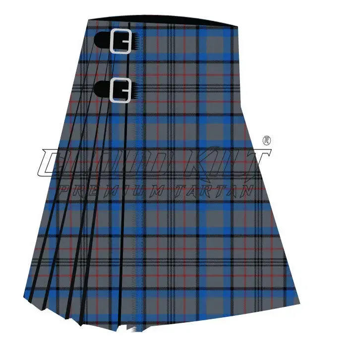 Grey Pride of Scotland Tartan