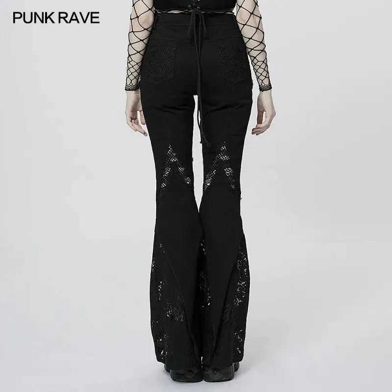 Grim Serenity - Flared Trousers