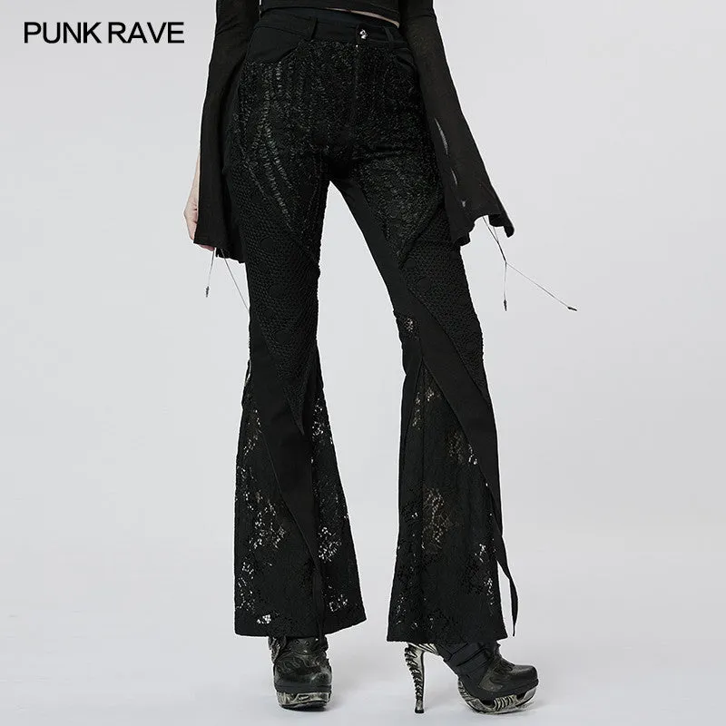Grim Serenity - Flared Trousers