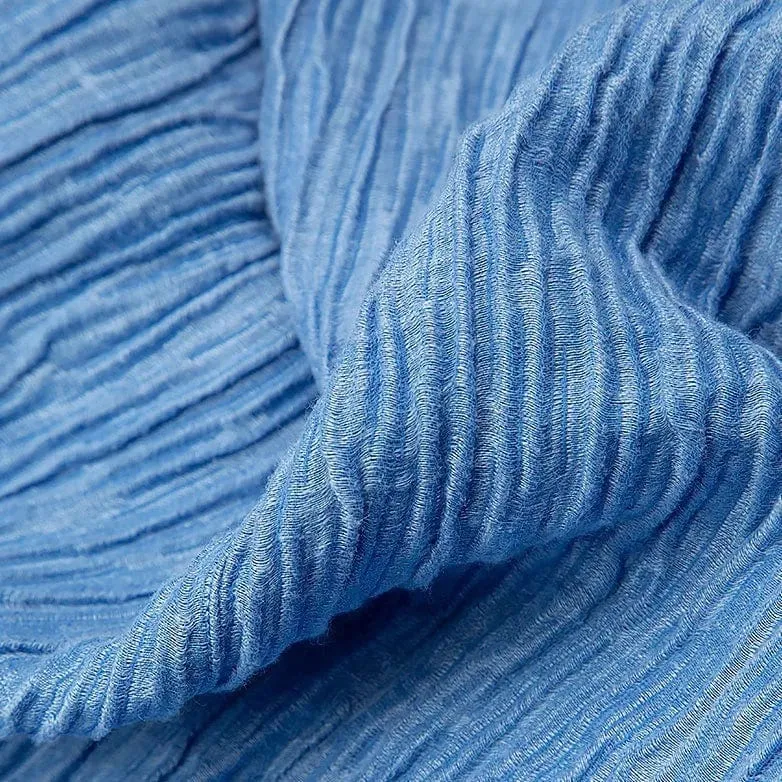 Grizas Crinkle Asymmetric Crinkle Blue