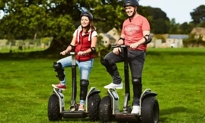 Guided off-road segway tour
