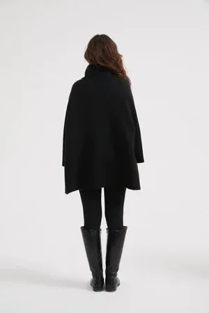 Half Sleeve Pullover Black