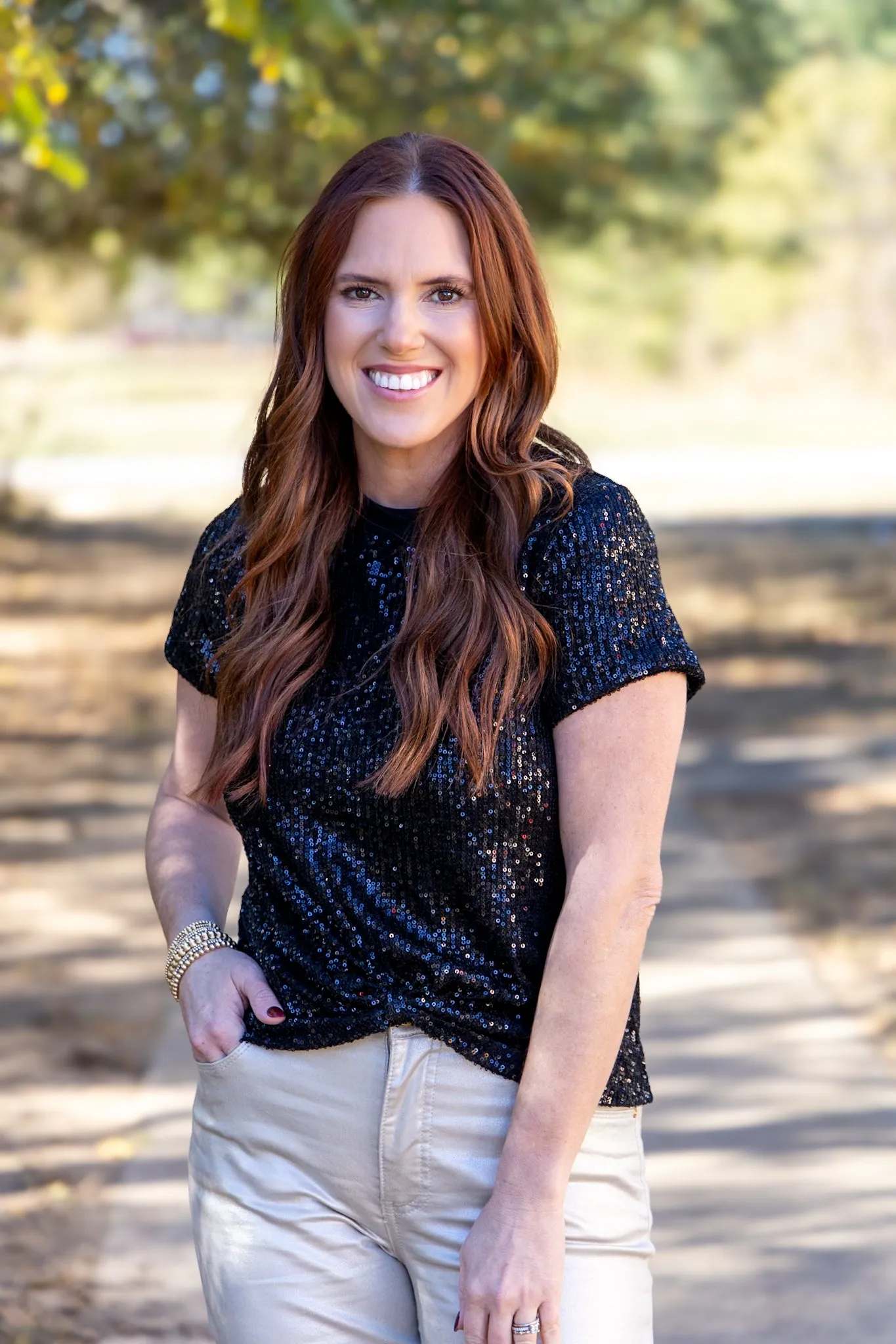 Holly Twist Top - Black