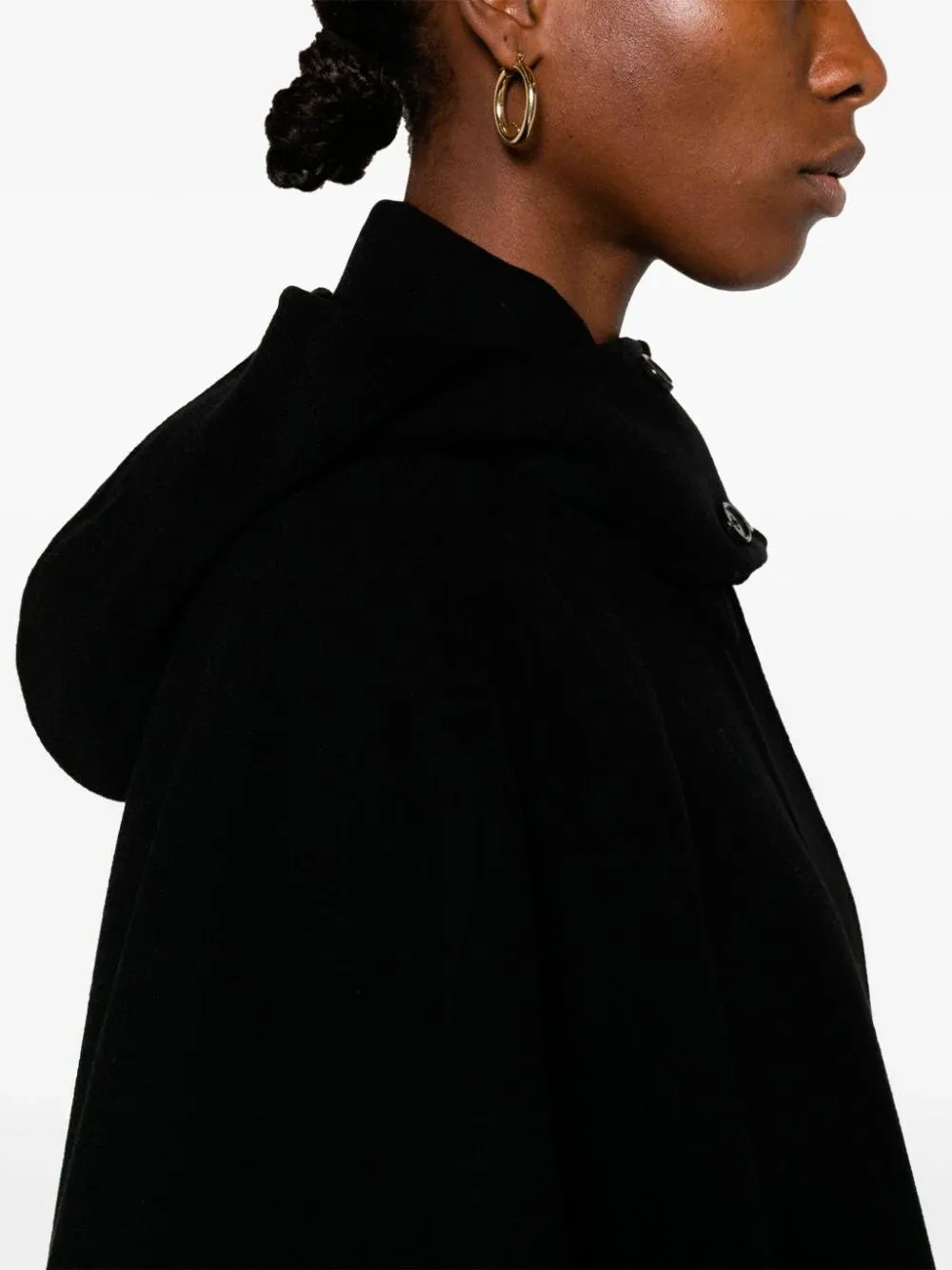 Hooded cape