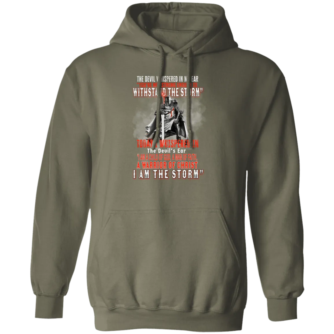 I Am the Storm Pullover Hoodie